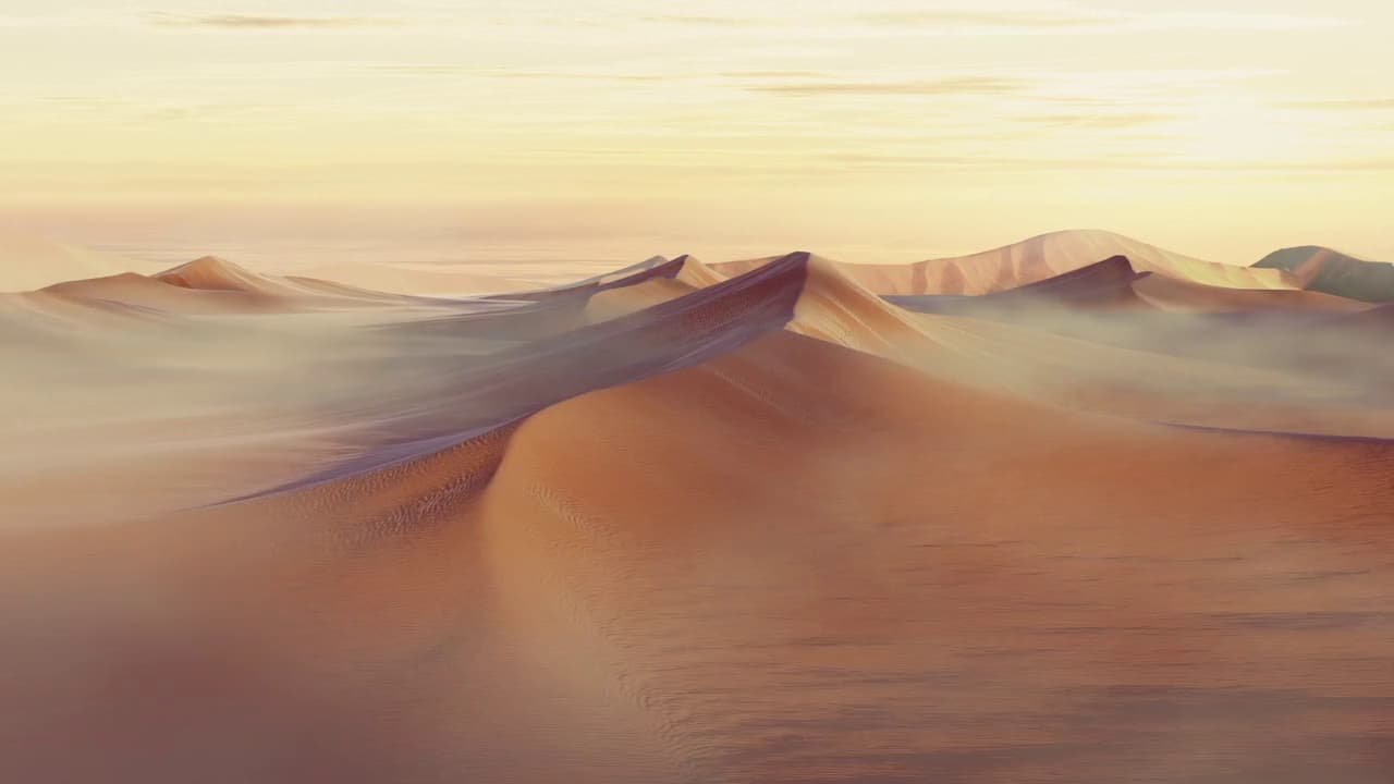 EREVOS Cinematic Desert Backdrop